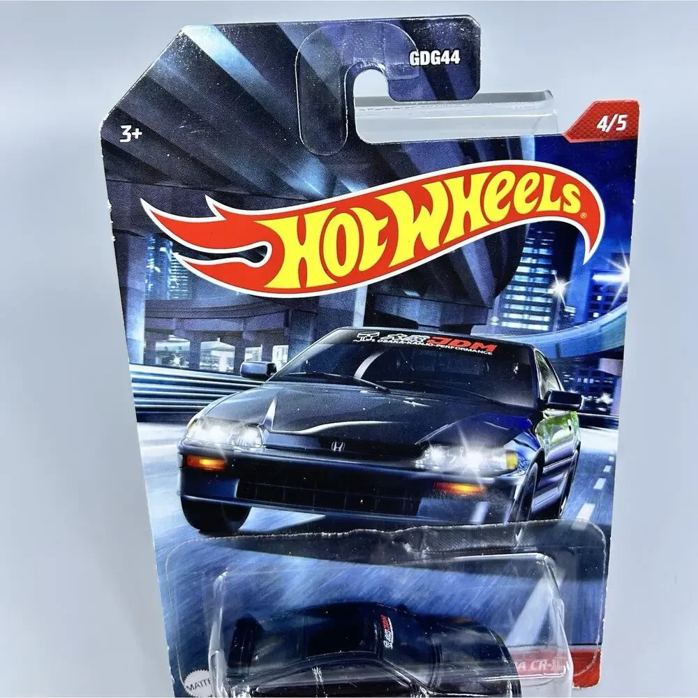 Hot Wheels '88 HONDA CR-X Black 2021 JDM 4/5 Diecast 1:64 Mattel